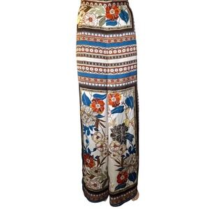 Fate Floral Palazzo Pants Wide Leg Boho Bohemian Print High Waisted